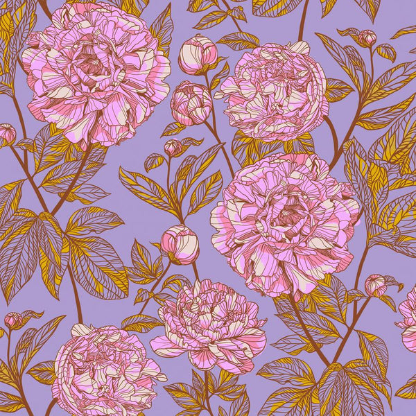 Our Fair Home - Peony - Heather 108" wideback