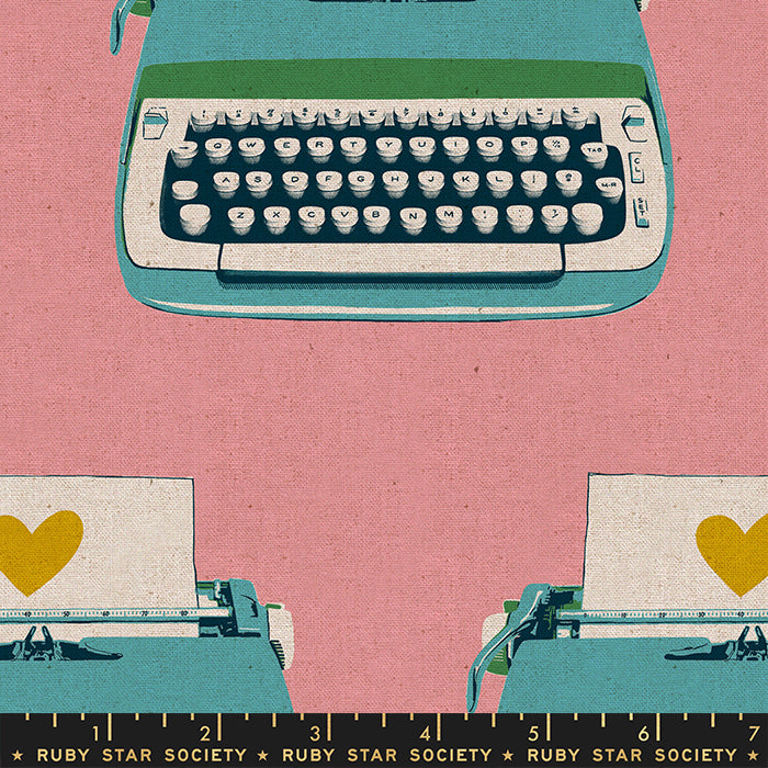 Darlings 2 Linen - Typewriters - Merry
