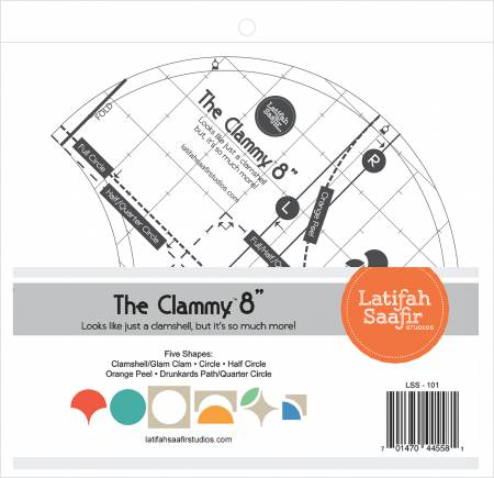 Clammy Ruler - 8"