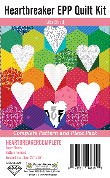Heartbreaker EPP Quilt Pattern