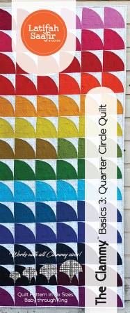The Clammy Basics 3: Quarter Circle Quilt Pattern