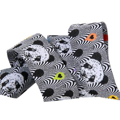 Tula Pink Linework - Panda Lovers - 1 1/2" Ribbon